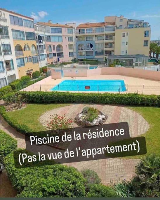 Superbe Appartement 6 Personnes Avec Piscine Secteur Richelieu, A 400M De La Plage Et A 650M Du Centre Port Агд Экстерьер фото