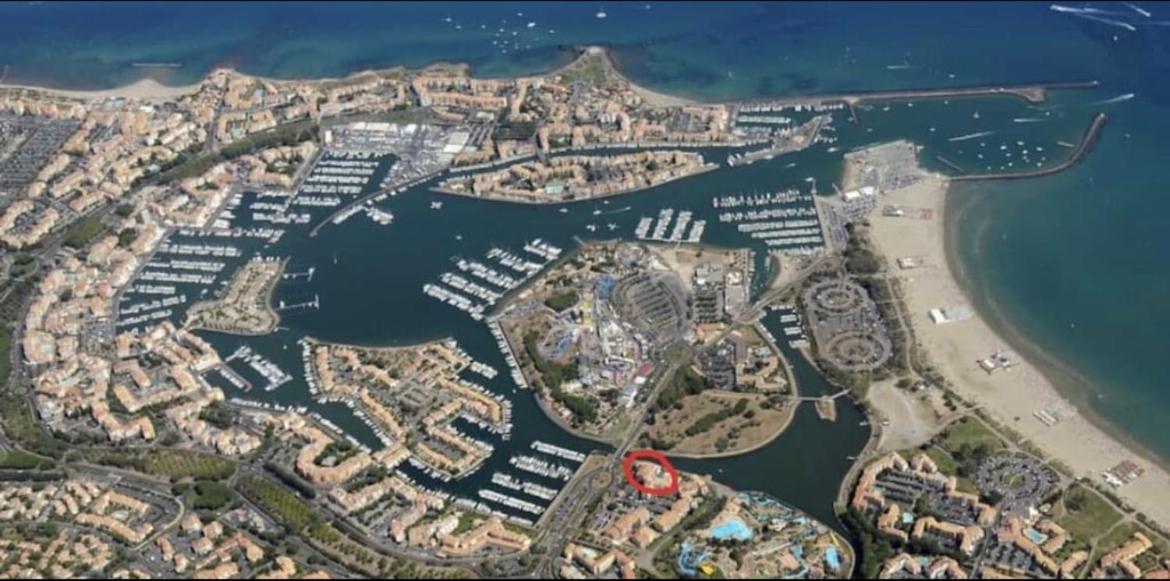Superbe Appartement 6 Personnes Avec Piscine Secteur Richelieu, A 400M De La Plage Et A 650M Du Centre Port Агд Экстерьер фото